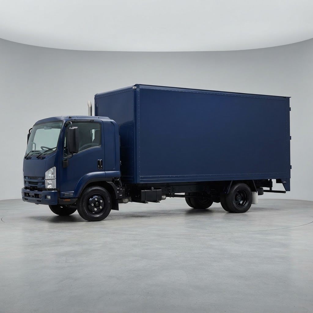Truk box Hino Ranger 500 FM 260 JD untuk angkutan antar kota